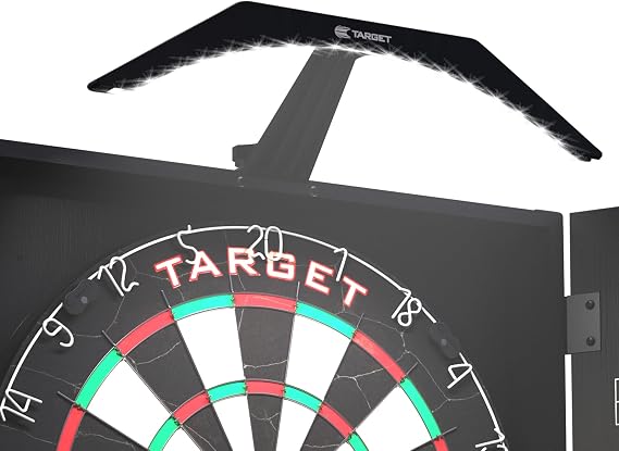Target Darts Arc Dartboard Cabinet Light Attachment System