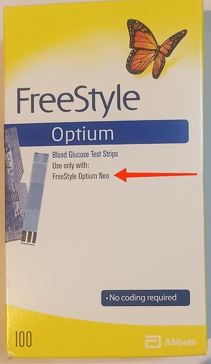 Optium neo H 100 Strips