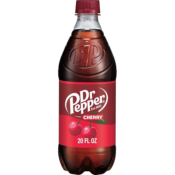 DR PEPPER Cherry, 20 Fl Oz,Black,DPSUSC800081294