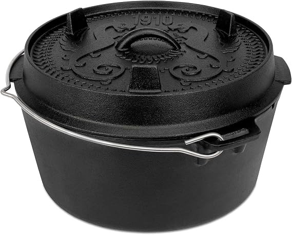 PETROMAX Faitout Dutch Oven ft9-t - Fond plat - Version Jubile.