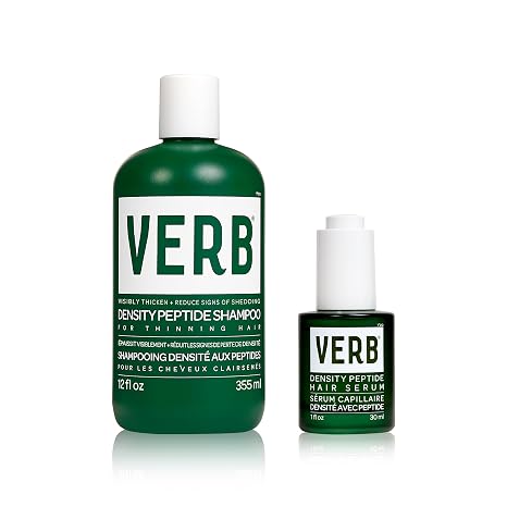 VERB Density Peptide Serum, Visibly Thicken + Reduce Signs of Shedding- No Parabens or Harmful Sulfates