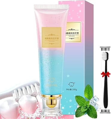 Niacinamide Whitening Toothpaste, Strengthens Enamel, Freshens Breath, Gentle Formula ((, 1PCS)