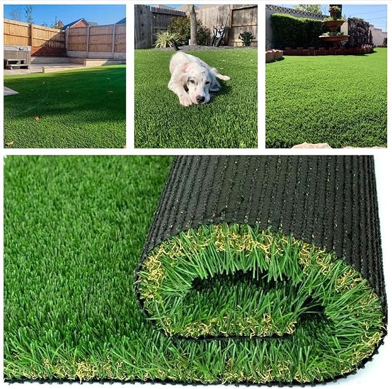 ALTRUISTIC Ultrathick LuxuriousArtificial Grass Turf 3FTX5FT,Heavy Duty