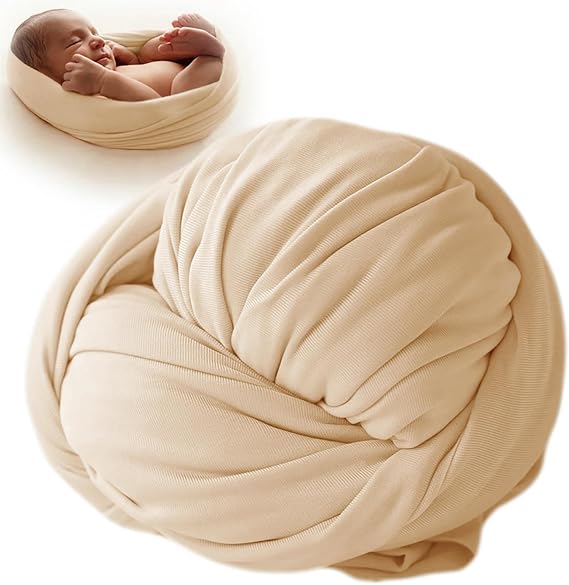 Newborn Photography Props Swaddle Newborn Wraps for Baby Boys Girls Infant Baby Photo Props Shoot Stretch Blanket