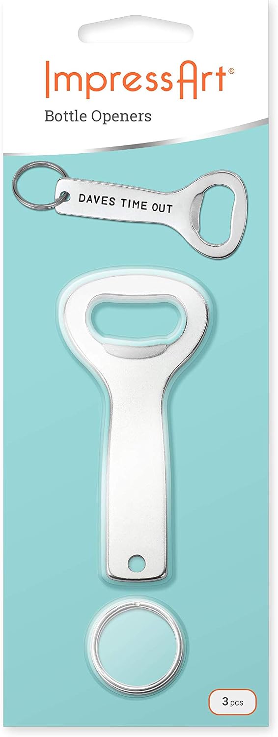 ImpressArt Bottle Opener Metal Stamping Blanks Kit