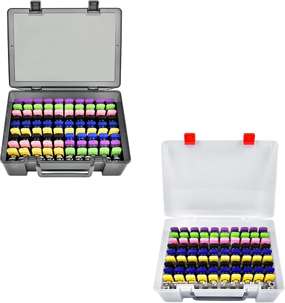 FULLCASE Flash Drive Case USB Memory Stick SD Card Storage Organizer - 2 Pack