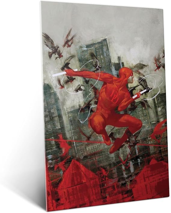 Displate Metal Poster Marvel The city Wall Art L