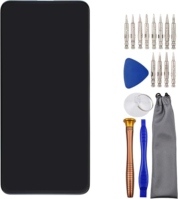 Sunways Complete Screen Display Digitizer LCD Replacement for Huawei Y9a FRL-23 FRL-22 FRL-L22 6.63" Black