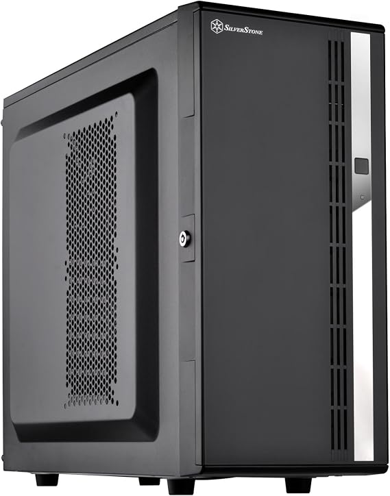Silverstone Technology CS380 8-Bay Compact ATX Tower case, CS380B-X V2.0, Black