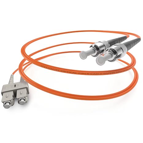 3M LC-LC Fiber Patch Cable OM2 Multimode Duplex, LCLC, 3 Meter