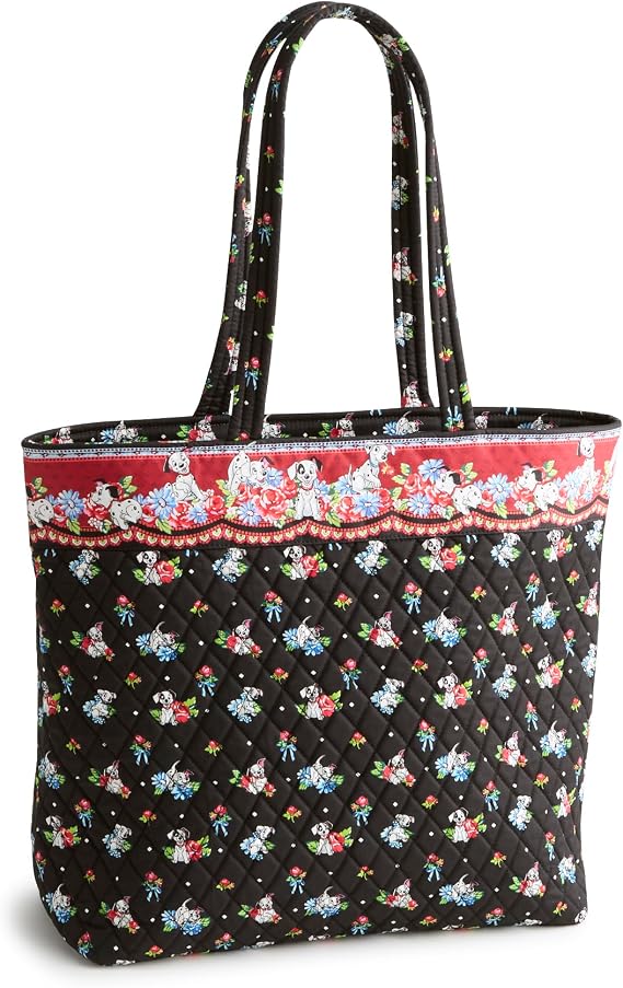 Vera Bradley Premium Cotton Disney Original Zip Tote Bag