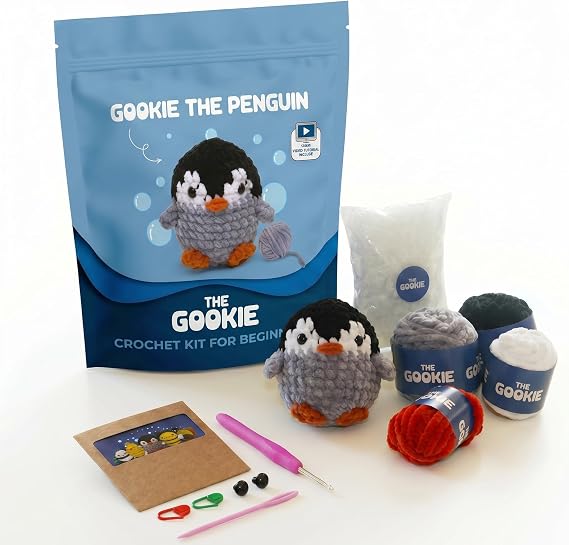 Penguin Amigurumi Crochet Kit Amigurumi Set
