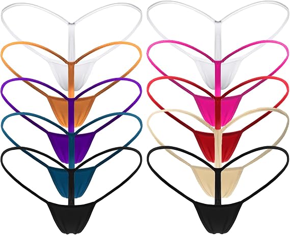 G-Strings Micro Thongs for Women Tiny Panties Low Rise T-back Underwear