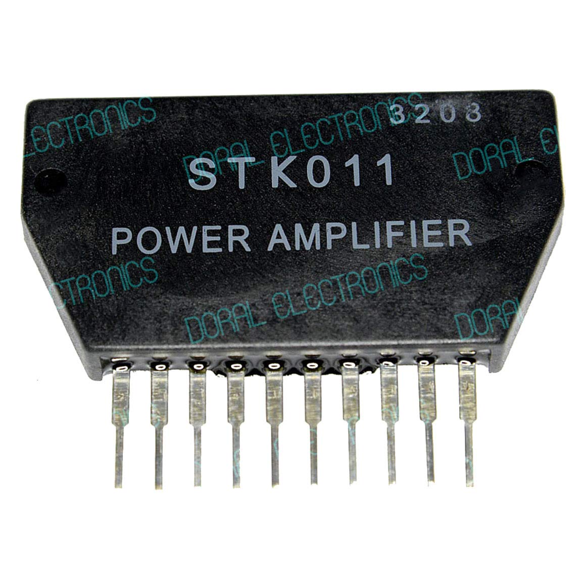 STK011 with Heat Sink Compound Paste, Integrated Circuit IC for Power Stereo Amplifier Semiconductor STK-011 STK 011
