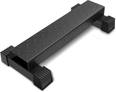 EVERYMATE Steel Calf Raise Block, Standing Calf Machine for Stretching Calf Muscles, Relaxing Ankles, Anti-Slip Solid Platform