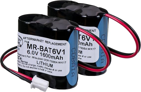 MR-BAT6V1 Battery Replacement (2 Pack)