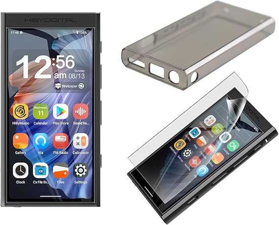 HiBy Digital M300 HiFi MP3 Player & Accessories Set (Black)