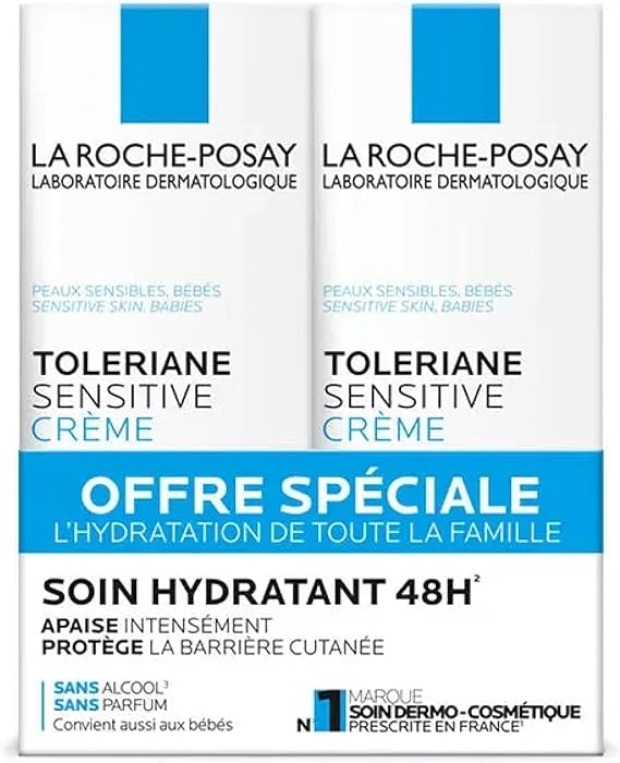 La Roche-Posay Tolériane Sensitive Cream Pack of 2 x 40 ml