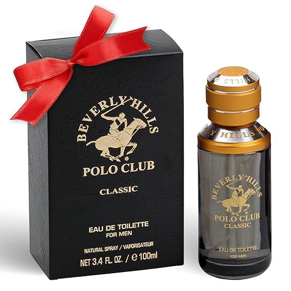 Beverly Hills Polo Club Eau De Toilette Spray - Classic Cologne for Men Eau De Toilette - Fresh, Woody Fragrance for Men 3.40fl.oz / 100ml