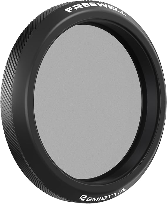 Freewell Black Glow Mist 1/4 Filter for Action 5 Pro/4/3/Xtra Edge Pro | Cinematic Diffusion Effect
