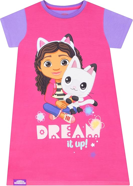 DreamWorks Girls' Nightdress Gabbys Dollhouse