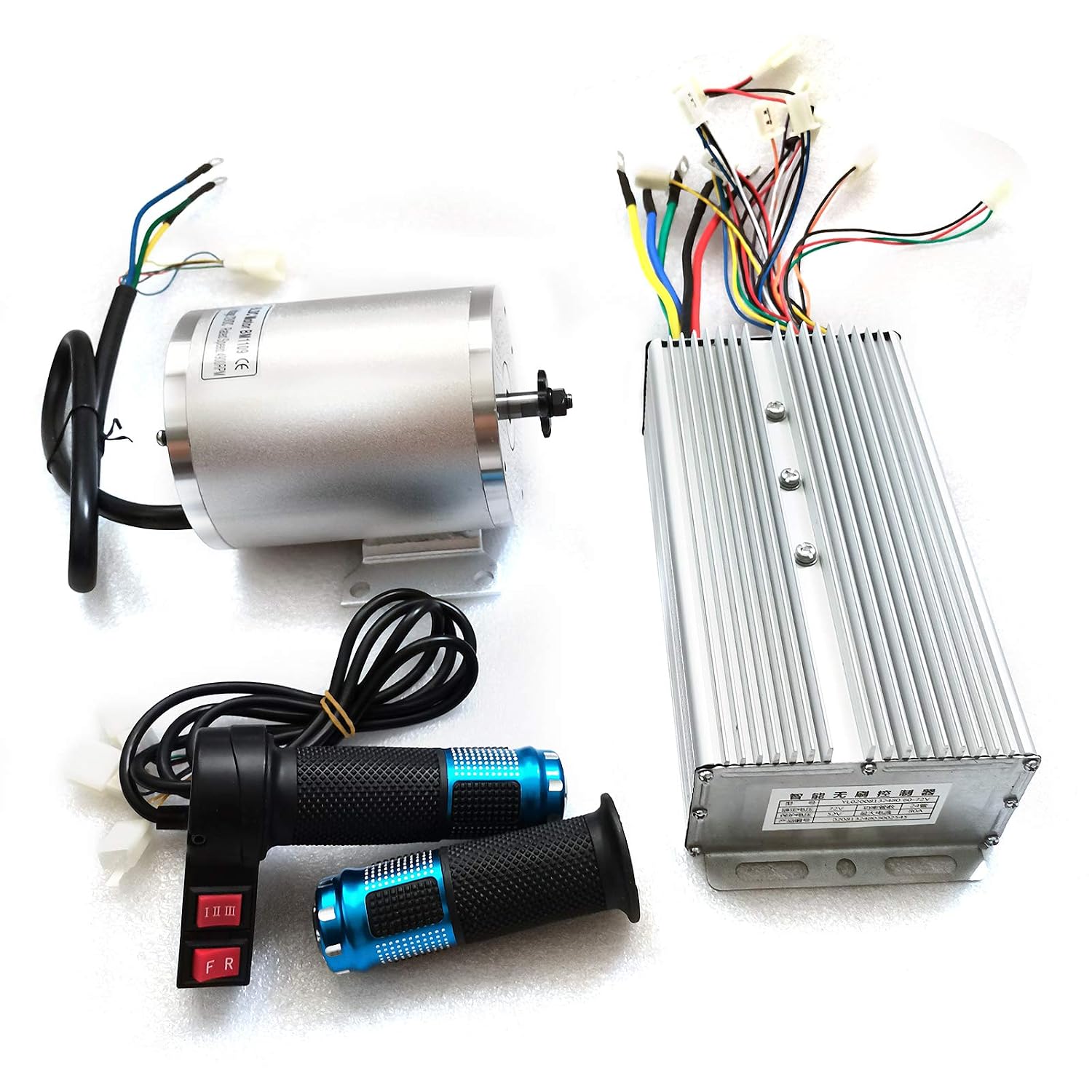 Electric Brushless DC Motor 3000 W 72 V BLDC Motor Kit with Brushless Controller for Scooter E Bike