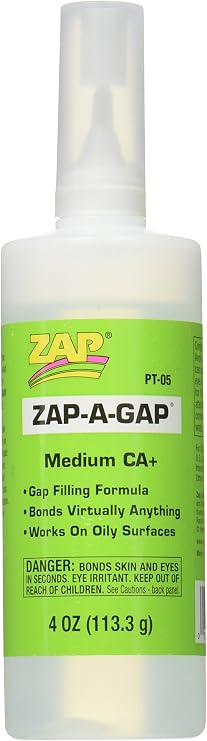 Pacer Technology (Zap) Zap-A-Gap Adhesives, 4 oz