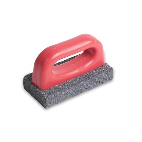 Marshalltown Rub Brick, 6 x 3 Inch, Fluted 20-Grit, Masonry Tool