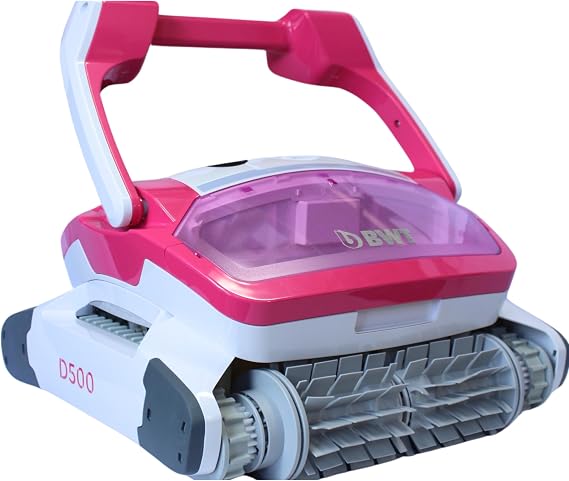 Robotic Pool Cleaner for In-Ground Pools 60 ft Cord, Smart Navigation, Easy Filter Access Model D500 by BWT