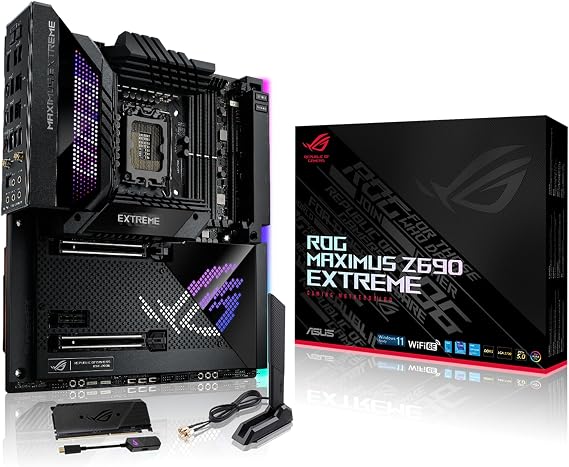 ASUS ROG Maximus Extreme Intel Z690 Socket LGA 1700 Extended ATX DDR5 Motherboard