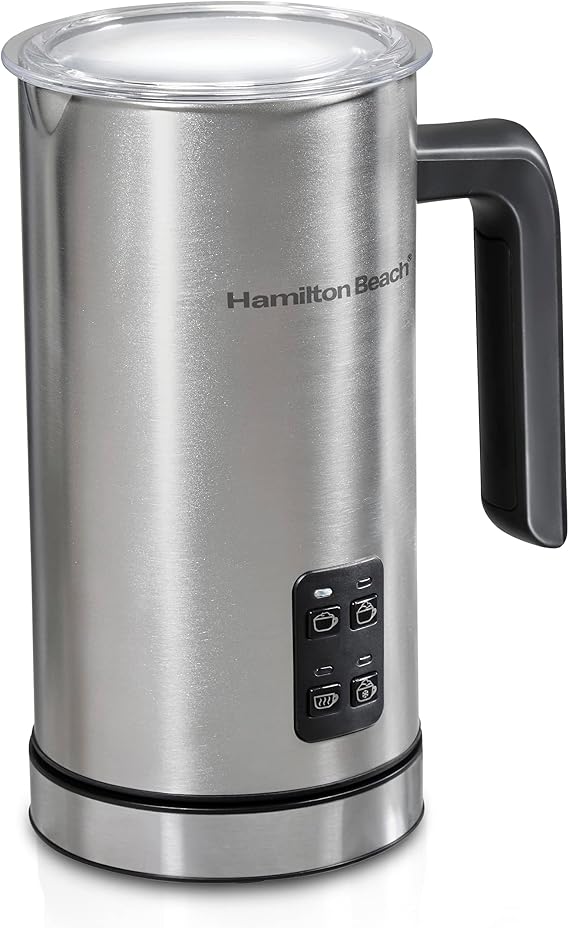 Hamilton Beach 5-10 oz. Electric Milk Frother & Milk Warmer
