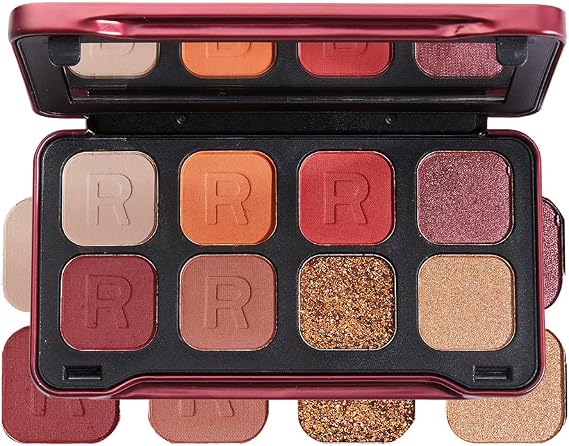 Revolution Beauty London, Forever Flawless Dynamic, Eyeshadow Palette, Dynasty, 8 Shades, 8g