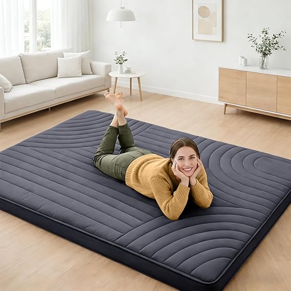 ZonLi Japanese Floor Mattress Futon Mattress Twin Size 2.5 Inch Thick
