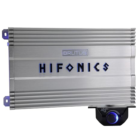 Hifonics Brutus Gamma 2200W Monoblock Super D-Class Car Audio Amplifier