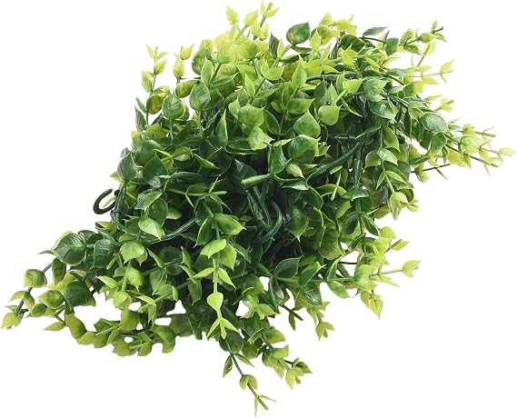 6ft Artificial Eucalyptus Garland – Realistic Hanging Flower Decor Texture Wedding Home Vine Cafe Plastic Garden Ivy Wreath with Natural for Green