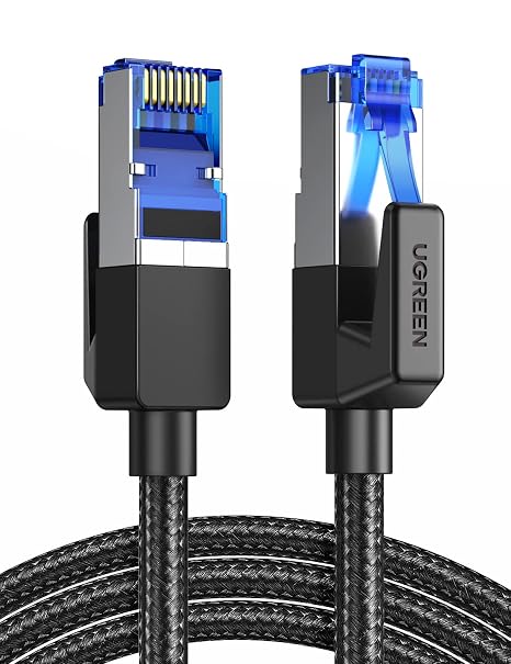 UGREEN Cat 8 Ethernet Cable 5M, 40Gbps PoE Shielded RJ45 LAN