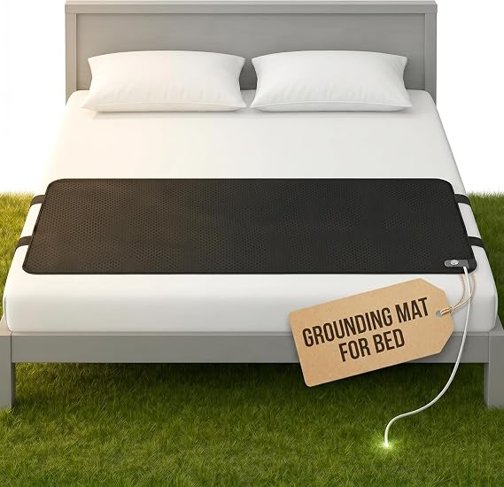 GAYA Grounding Mat for Bed, Sleep & Pain Relief, King Size, 15ft Cord
