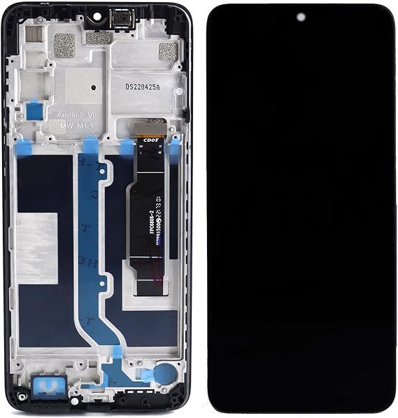 for TCL 30 XL Screen Replacement with Frame 30xl T671G T701DL LCD Screen Display Touch Digitizer Assembly Frame Replacement 6.8"