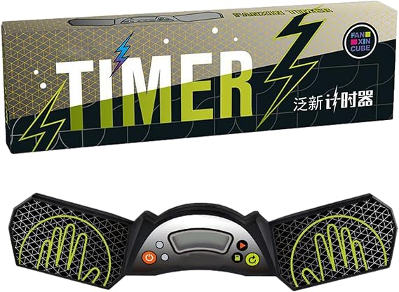Speed Timer - Touch Control Competitive Logic Station, Speed Cube-Timer, High Precision Sensor, pIastic Accessory Case Base | for World Cubing Association Standards Memory Hand Skill Training