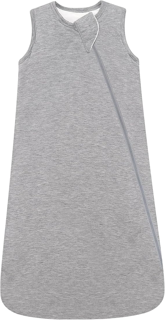 HAPIU Rayon Made from Bamboo Winter Baby Sleep Sack 2.5 TOG, 2-Way Premium Zipper, Warm Quilted Wearable Blanket