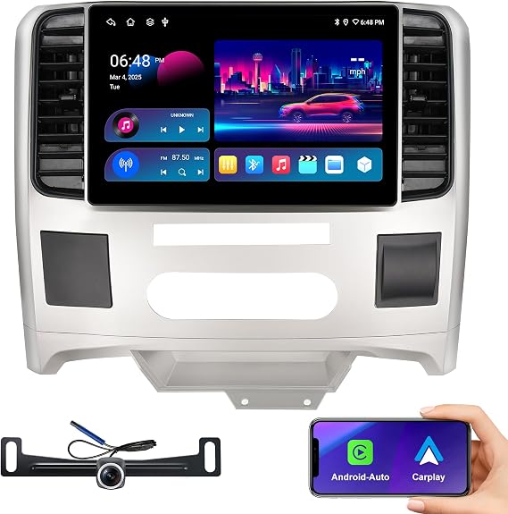 13.1" 2K Android 13 Car Stereo for Dodge Ram 1500 2500 3500 (2009-2012) - 8-Core 6GB+128GB Wireless CarPlay Android Auto Radio, 1920x1200 IPS Touchscreen, Support Alpine System, 5G WiFi