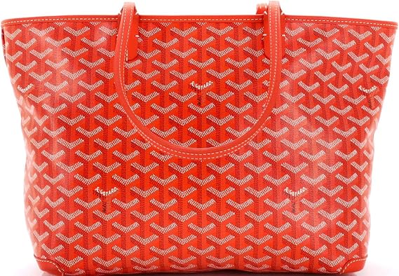 Pre-Loved Artois Tote Coated Canvas PM, Orange