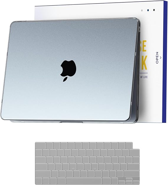 Soonjet Compatible with MacBook Pro 13 inch Case & Keyboard Cover
