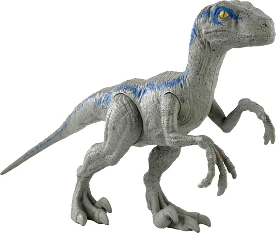 Jurassic World, Dinosaur, 12in Velociraptor blue