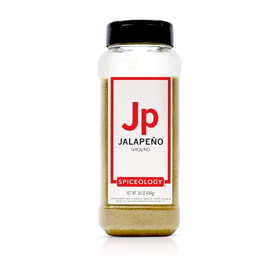 Spiceology Jalapeno Powder, 16 oz | Ground Dried Jalapeno Pepper, Spices and Seasonings
