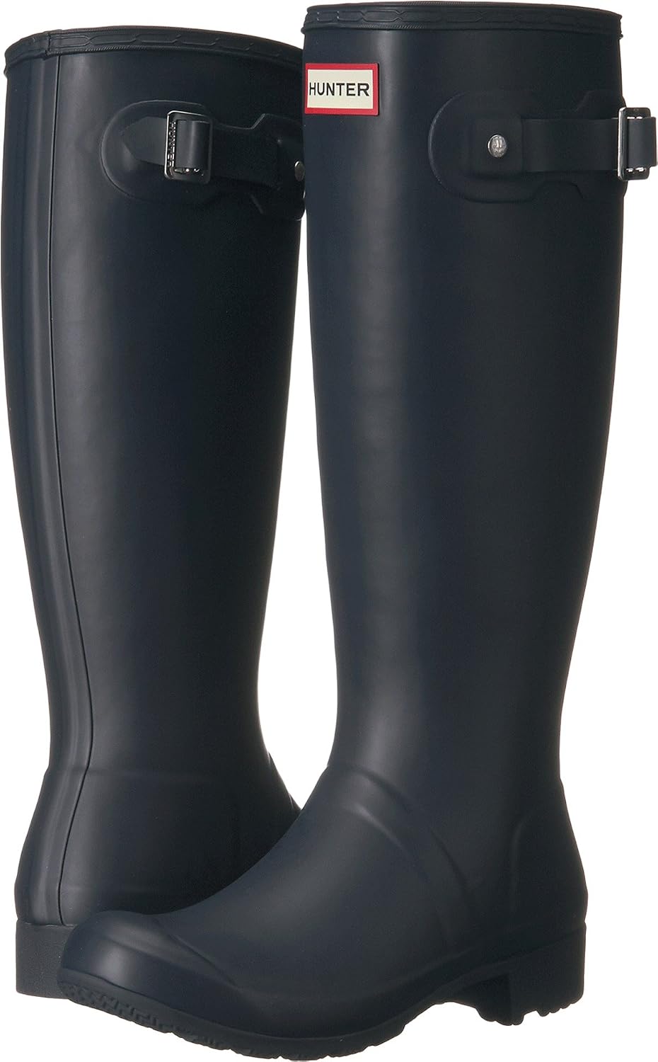 Hunter Original Tour Packable Boot Navy Matte 5 M