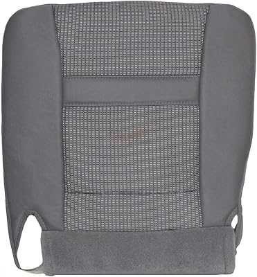 Driver-Side Bottom Cloth Seat Cover Compatible with 20062009 Dodge Ram 2500, 3500, 4500 SLT - Medium Slate Gray