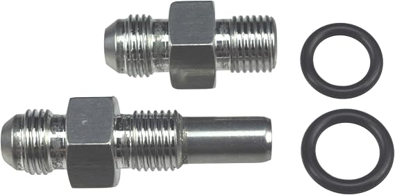 ICT Billet 4L80E Transmission Adapter Fitting Front and Rear Port -6AN Flare 6 AN 4l80e LS1 LM7 LR4 LQ4 LS6 L59 LQ9 LM4 L33 LS2 LH6 L92 L76 LS3 551124
