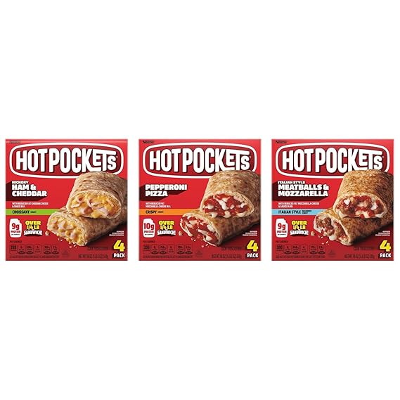 Hot Pockets Bundle (Pack of 3) (Lunch)