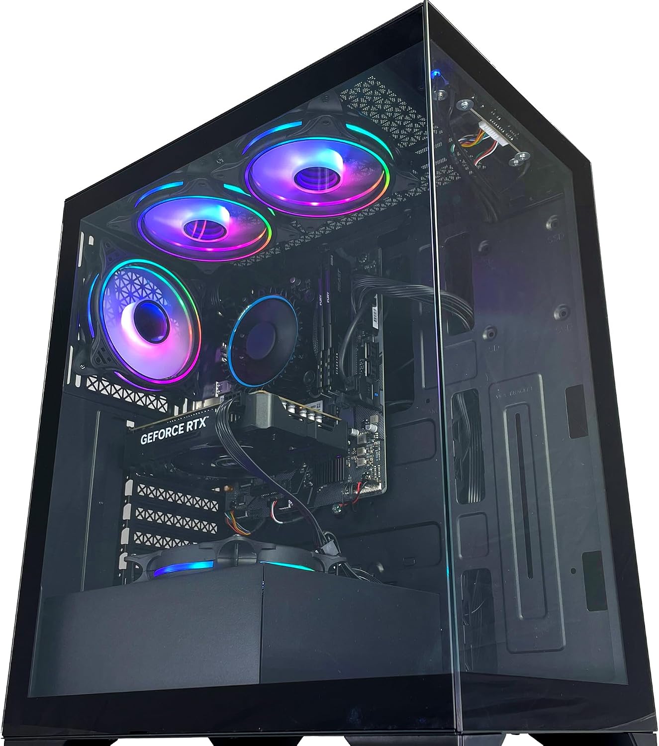 G6 Gaming PC AAI22B-TX - Intel Core i5 12400F Processor, Nvidia RTX 4060 Ti 8GB Graphics, 1TB M.2 SSD, 1TB HDD, 32GB DDR4, WiFi, No OS